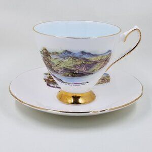 [CLARE] "In the Trossachs" Fine Bone China (Stockwell, China Bazaar, Glasgow)